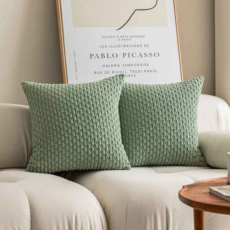 Capa Almofada Verde - Cozyfi